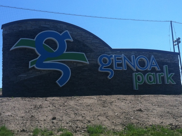 Basketball Court Pads Installed At Genoa Park