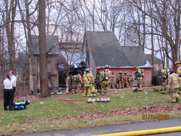 Home Occupants Safe In Green Oak Twp. Fire