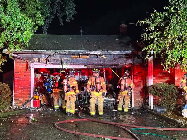 HAFD:  Homeowner Sparked Garage Fire While Refueling Generator