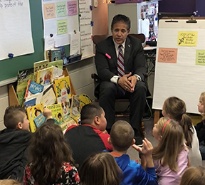 Congressman Bishop Visits Challenger Elementary