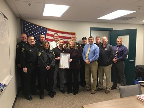 Sheriff's Office Recognized On Law Enforcement Appreciation Day
