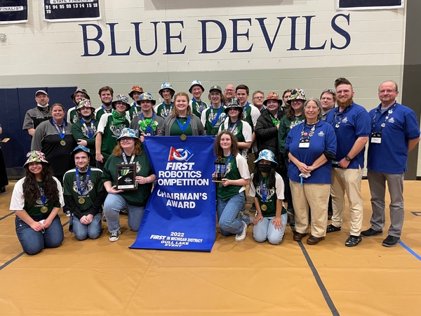 Howell Robotics Team Wins Chairman's Award