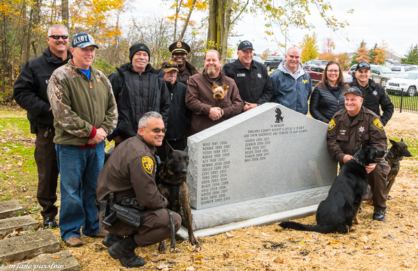 Oakland County K9's Honored With Memorial