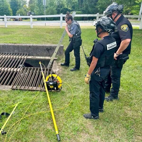 Oakland County Sheriff's Deputies Rescue Trapped Baby Ducks