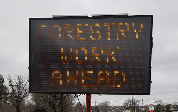 Forestry Work Next Week In Dexter Area