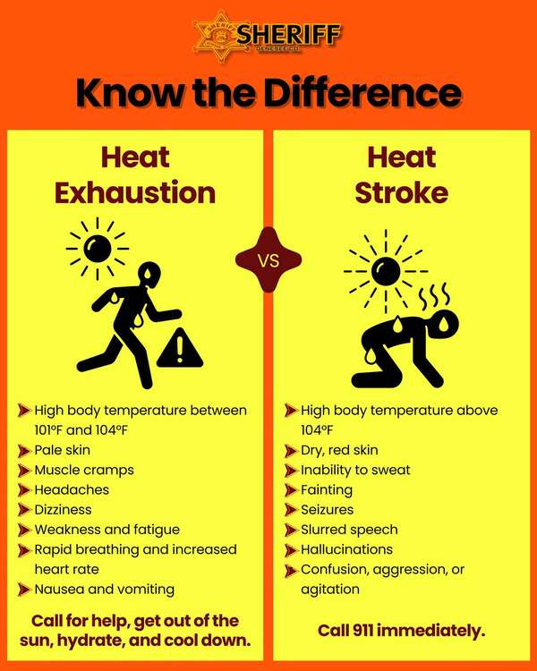 Genesee Co. Sheriff Warns of High Heat Risks for People, Pets