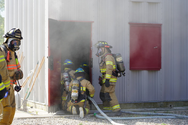 HPS Fire Academy Cadets Face Fire In Final Training