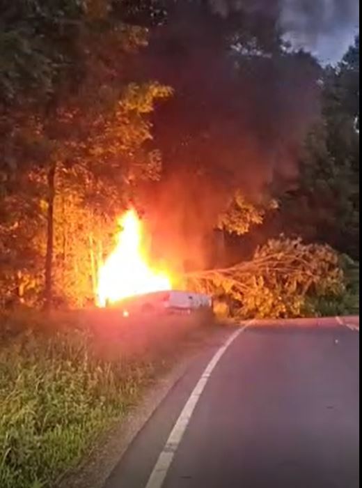 Deerfield Township Man Saves Man From Fiery Crash
