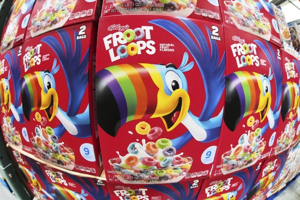 Kellogg To Remove Artificial Dyes From Cereals By End Of 2027