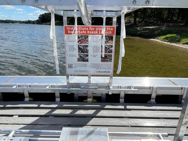 New All-Accessible Kayak Launch Installed At Scofield Park