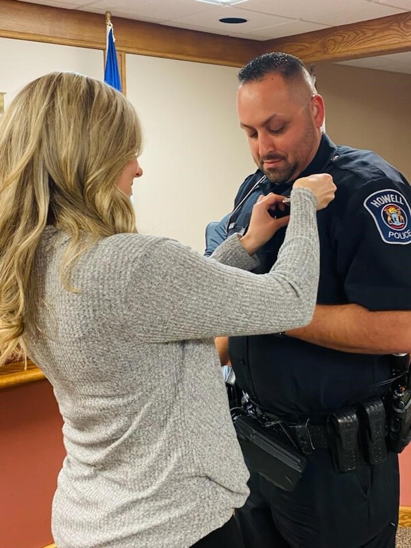 New Howell City Police Officer Sworn-In