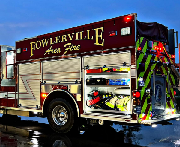 Police, Fire, Others Conducting Training Exercise at Fowlerville Fairgrounds