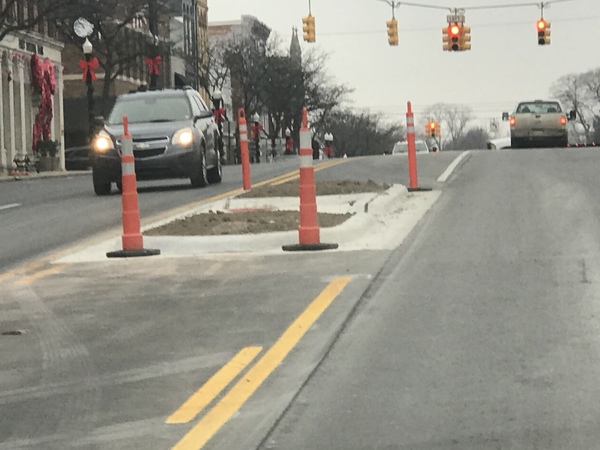 New Pedestrian Crossings Being Installed In Downtown Howell