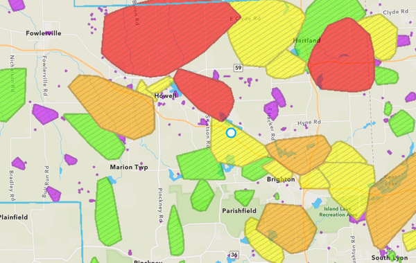 Storms Leave Thousands Without Power & Roadways Flooded