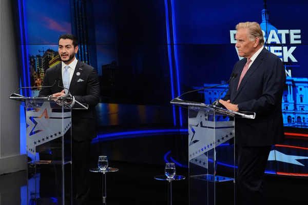 Rogers and El-Sayed Trade Attacks in First Senate Debate
