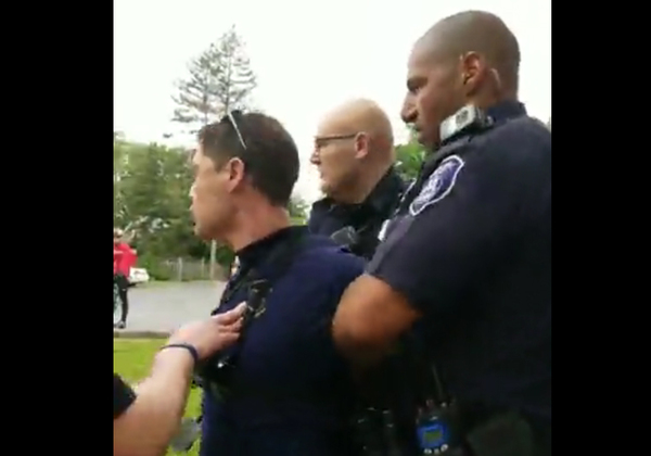 8th District Candidate Arrested At Police Event