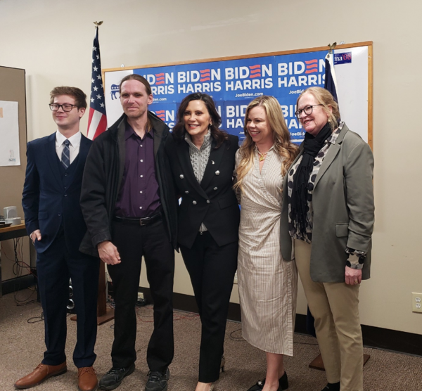 Governor Whitmer Stops at Livingston Co. Democratic Headquarters