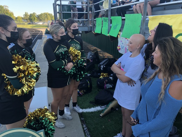 Howell JV Cheer Helps Lift Spirits Of Peer Battling Cancer