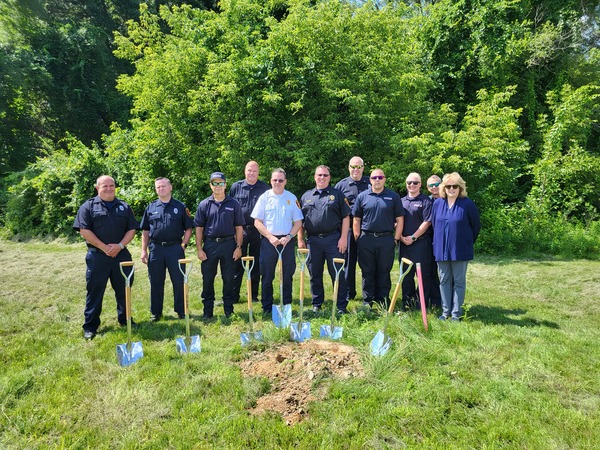 Groundbreaking For New Green Oak Township Fire Station