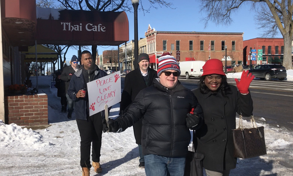 Cleary Event Brings Marchers, Speakers To Honor MLK
