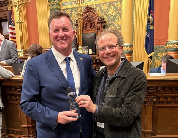 Rep. Woolford Receives MIRS Freshman Legislator of the Year Award