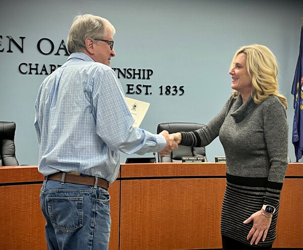 New Green Oak Township Treasurer Sworn-In