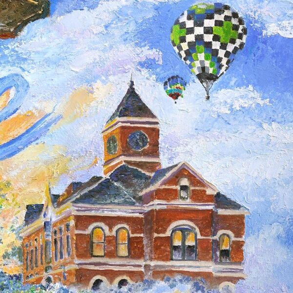Downtown Howell Mural Nears Completion