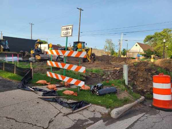 Construction Underway On New Parking Lot In Downtown Howell