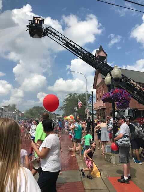 Brighton's Hungry Duck Run, Kids' Games Kick Off Annual Independence Day Celebration