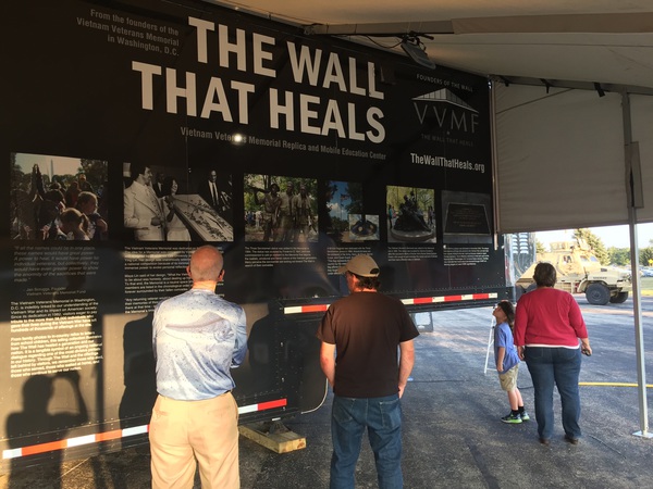 Wall That Heals To Feature Agent Orange Panels & Prayer Service Saturday
