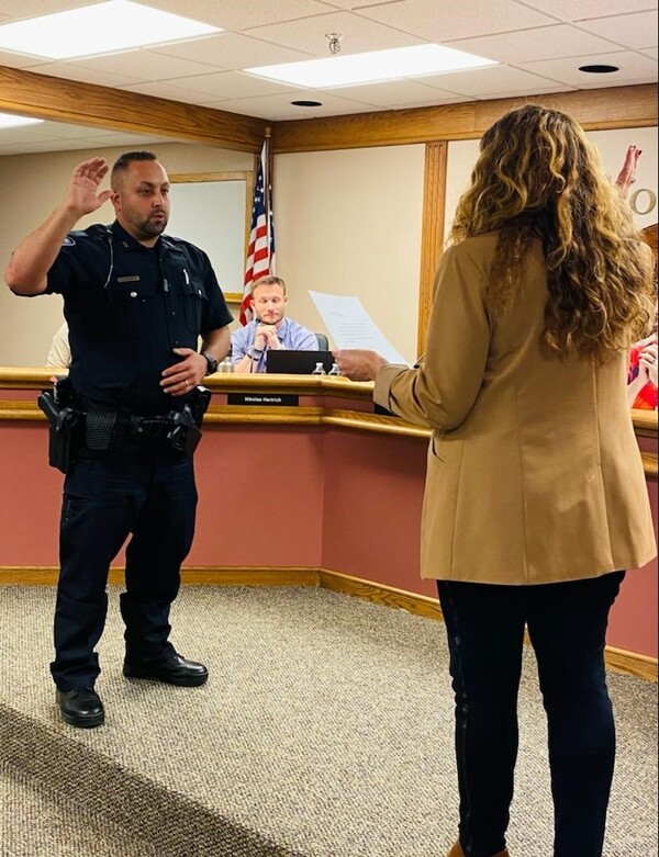 New Howell City Police Officer Sworn-In