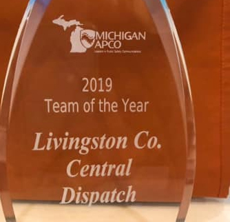 Livingston Central Dispatch Wins 2019 APCO Team Award
