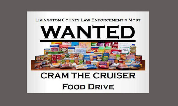 Local Law Enforcement To Host "Cram The Cruiser" Food Drive Saturday