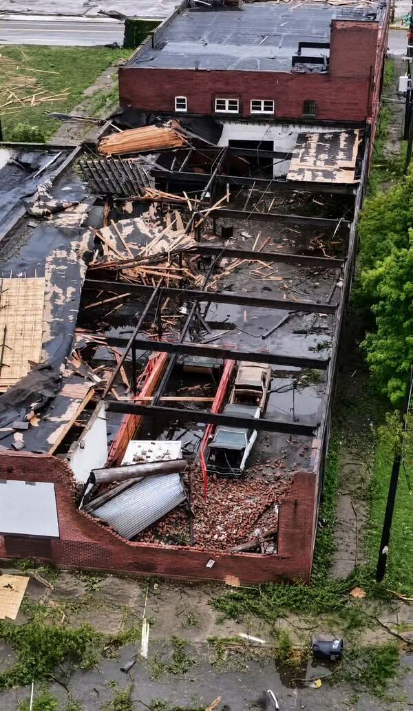 Tornado Confirmed On Detroit's East Side