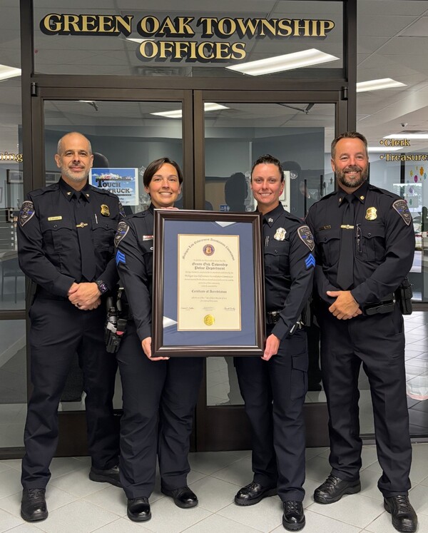 Green Oak Police Department Achieves Official Accreditation