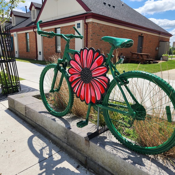 Wixom's Bicycle Public Art Display Returns