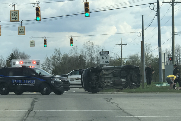 Red Light-Running Teen Tips SUV On Its Side