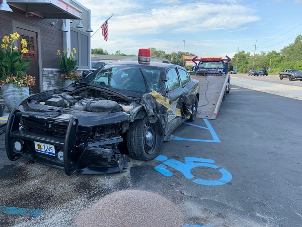 Suspected Drunk Driver Crashes Into MSP Patrol Car