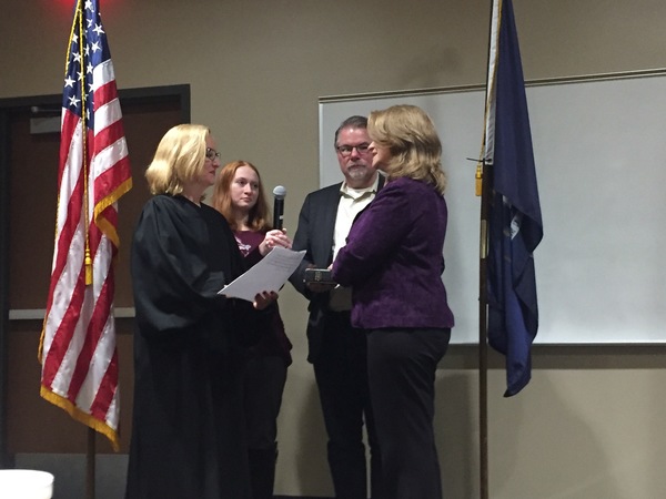 Theis, Vaupel, Bollin Sworn In At Ceremony In Howell