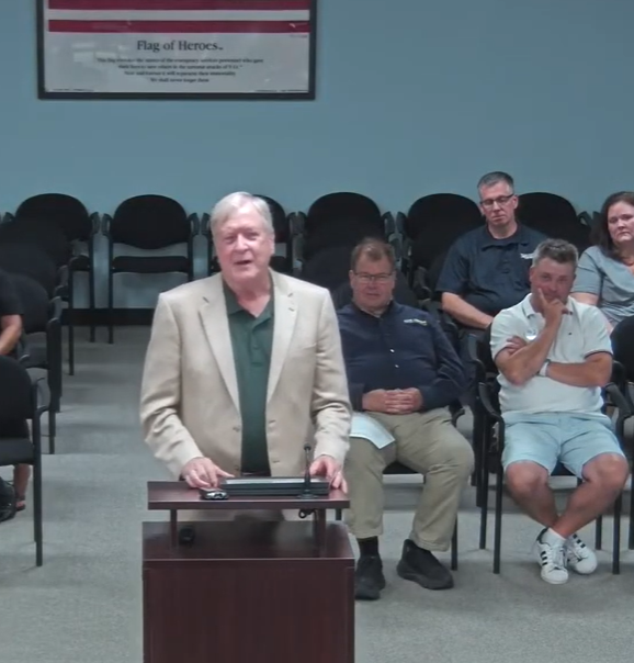 Green Oak Township Board Presents Resolution To Recently Retired Clerk