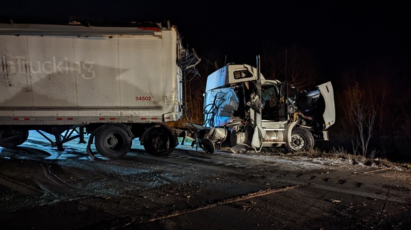 Overturned Semi Shuts Down US-23 For Hours