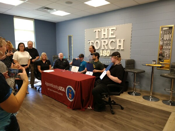 Torch 180 Hosts Special Apprenticeship Signing Ceremony