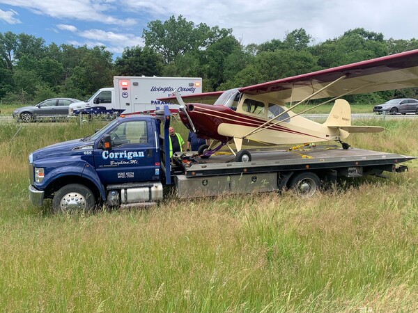 Pilot Safe After Emergency Landing in Middle of US-23