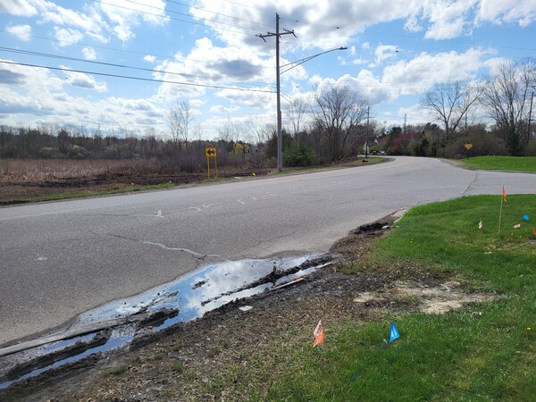 Roundabout Project At Golf Club/Eager Road Intersection