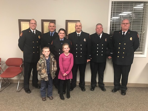 New Putnam Township Fire Lieutenant/Inspector Sworn In