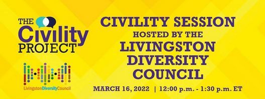 “The Civility Project - A Community Workshop” Set In March