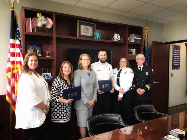 Local First Responders Recognized As "Stars Of Life"