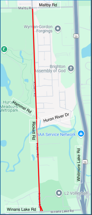 Bridge Replacement Project Starting In Green Oak Township