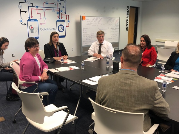 Congresswoman Slotkin Tours Pinckney Cyber Technology Institute