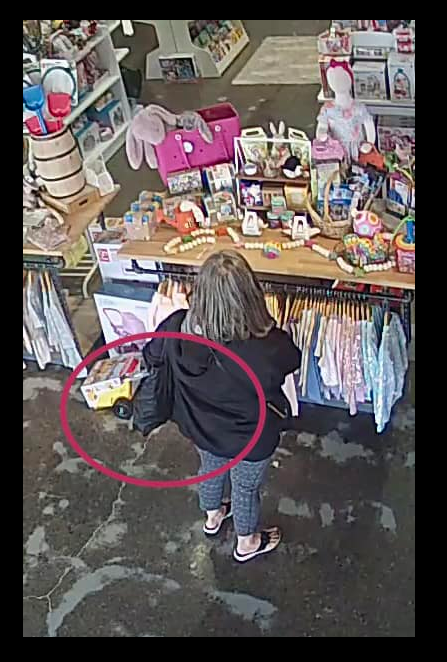 Athleta Shoplifter May be Suspect in Theft At Children's Store